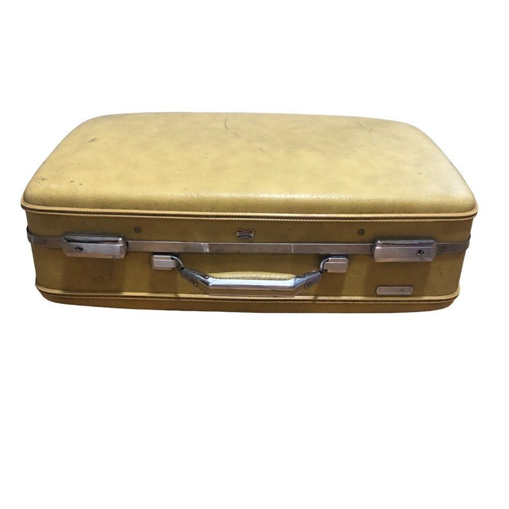 Vintage American Tourister Suitcase Luggage Hard Shell
